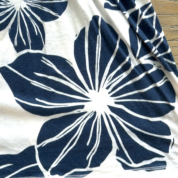 Abercrombie & Fitch Floral Babydoll Tank Top w/Striped Straps &Adjustable Bow-S - Picture 8 of 10